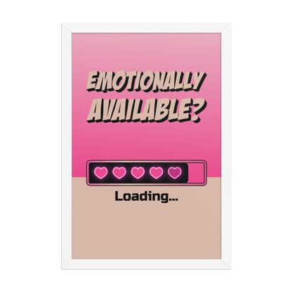 Emotionally Available?